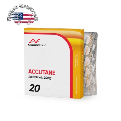 Accutane 20mg 50 Tablets Nakon Medical USA