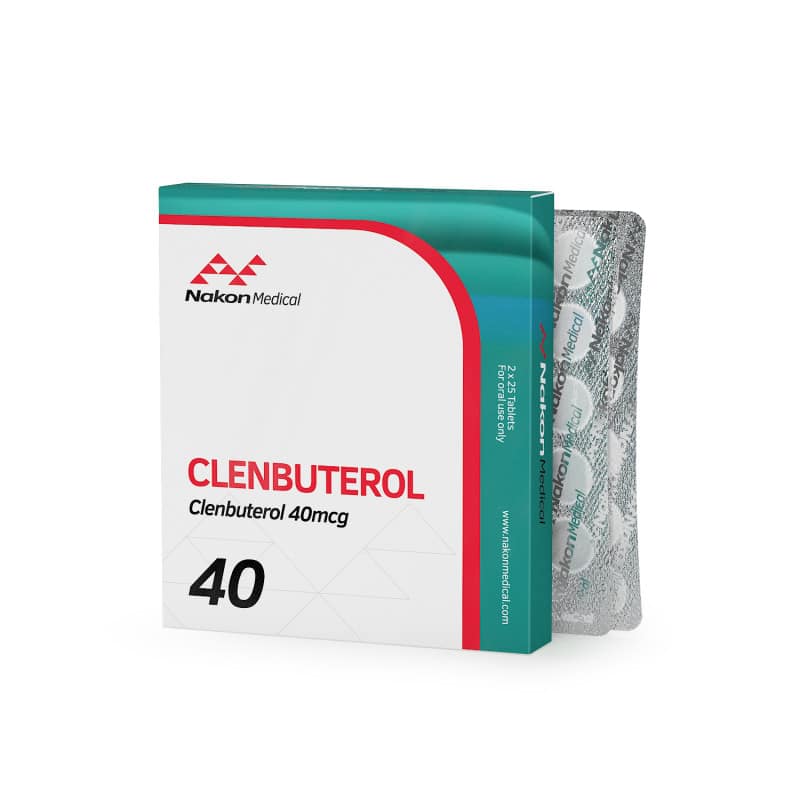 Clenbuterol 40mcg 50 Tablets Nakon Medical USA