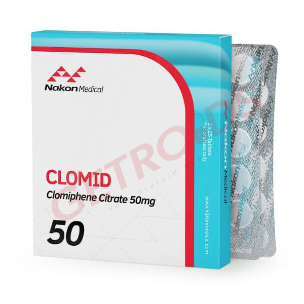 Clomid 50 Mg 50 Tablets Nakon Medical USA