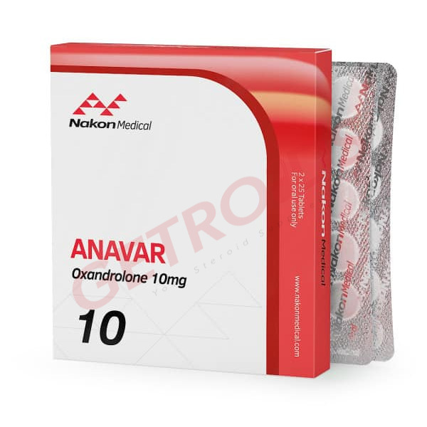 Anavar 10 Mg 50 Tablets Nakon Medical USA